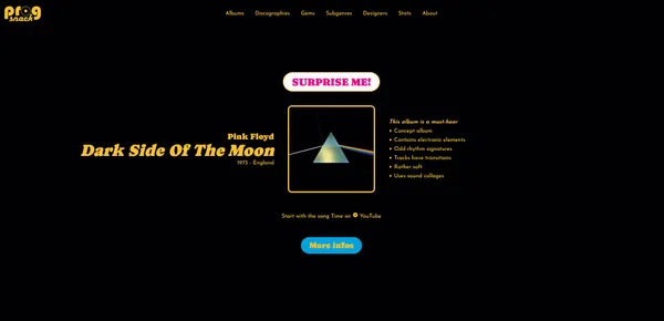 Capture d'écran de Prog Snack